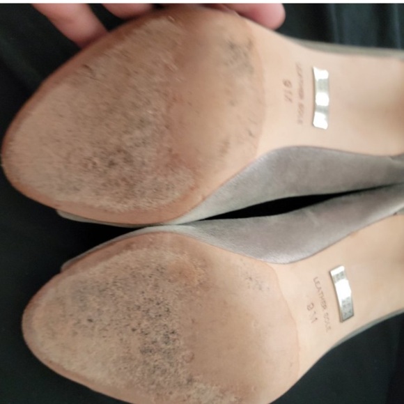 Badgley Mischka Opened Toe Shoes Size 9M - Picture 4 of 8